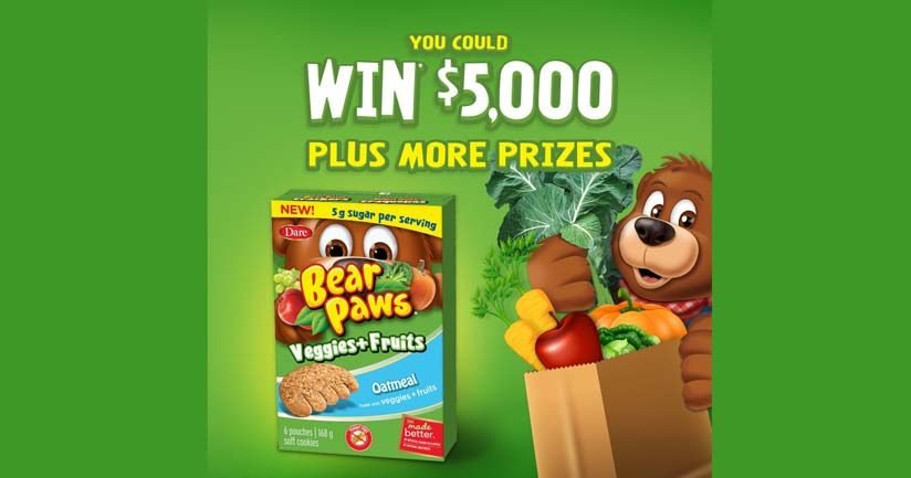 Bear Paws Veggies + Fruits Contest by Dare