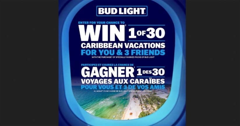1 of 30 Caribbean Vacations Contest by Bud Light