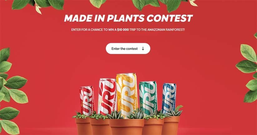 Made in Plants Contest by Guru Organic Energy