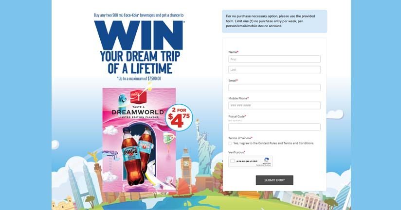 7Rewards Coca-Cola Dreamworld Contest by 7-Eleven