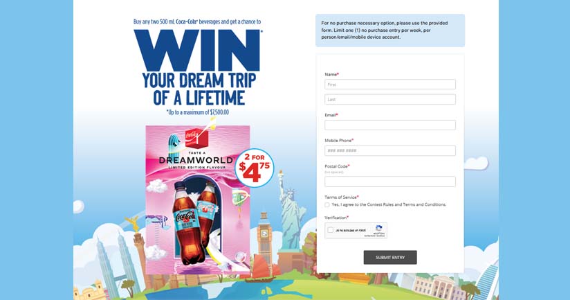 7Rewards Coca-Cola Dreamworld Contest by 7-Eleven