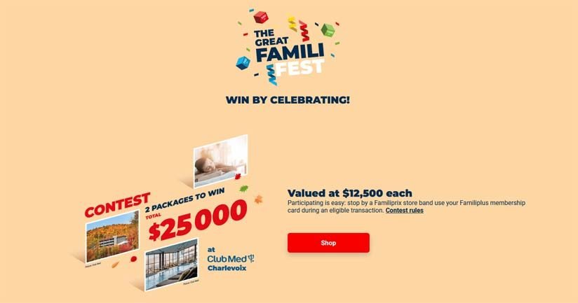 Familiplus Great Fall Familifest Contest by Familiprix