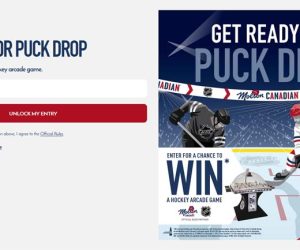 Bubble Hockey Arcade Game Sweepstakes by Molson Canadian / Export