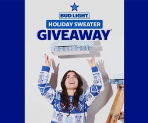 Bud Light Christmas Sweater Giveaway