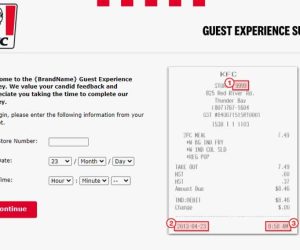 KFC Guest Experience Survey Contest