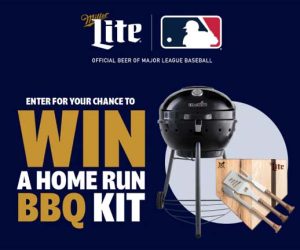 Miller Lite Ultimate Home Run BBQ Kit Contest