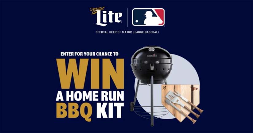 Miller Lite Ultimate Home Run BBQ Kit Contest