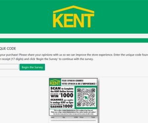 Kent Customer Survey Contest
