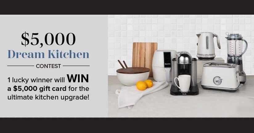 $5,000 Dream Kitchen Contest by Linen Chest