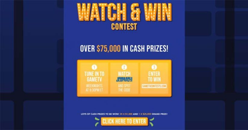 GameTV Watch & Win Contest Code Word