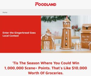 Gingerbread Goes Local Contest by Foodland