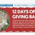 Toronto Star 12 Days of Giving Back Subscriber Appreciation Contest