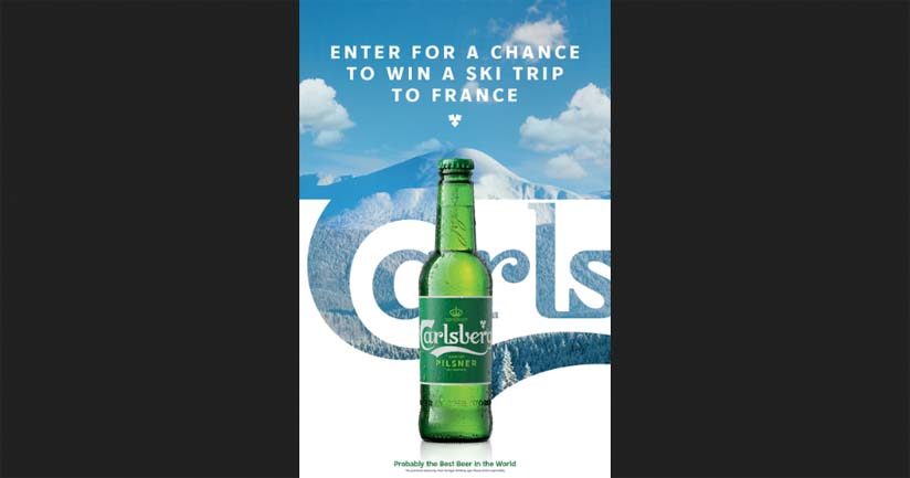 Win a Ski Trip to France Contest by Carlsberg