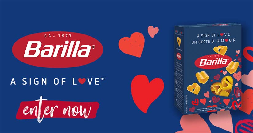 Barilla A Sign of Love Contest