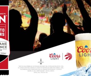 Raptors Tickets Contest by Coors Light