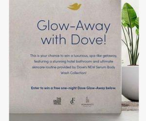 Dove Diva Glow Away Contest