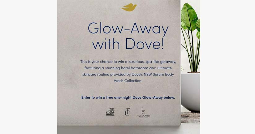 Dove Diva Glow Away Contest